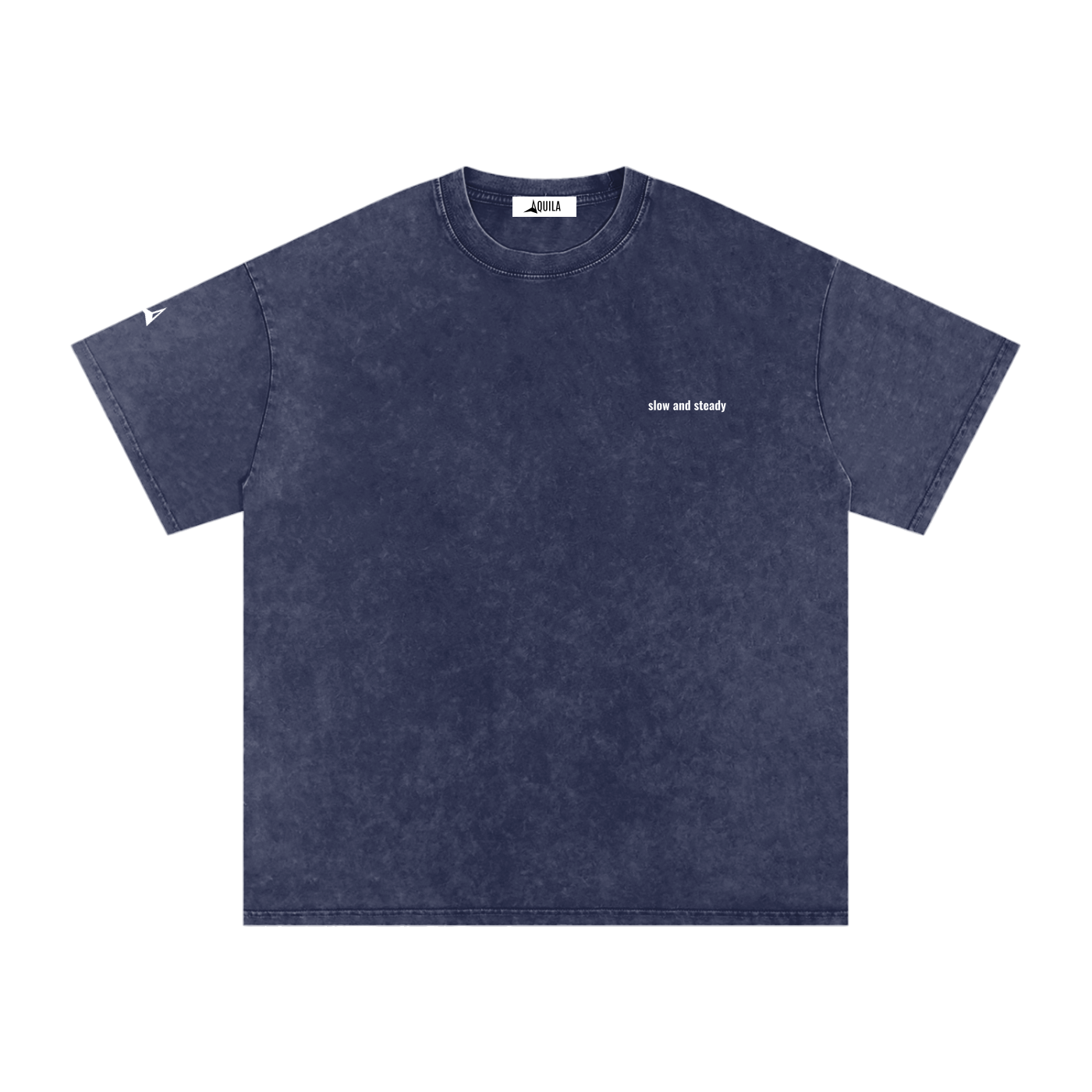 'Tortoise' Washed Oversized Cotton T-Shirt