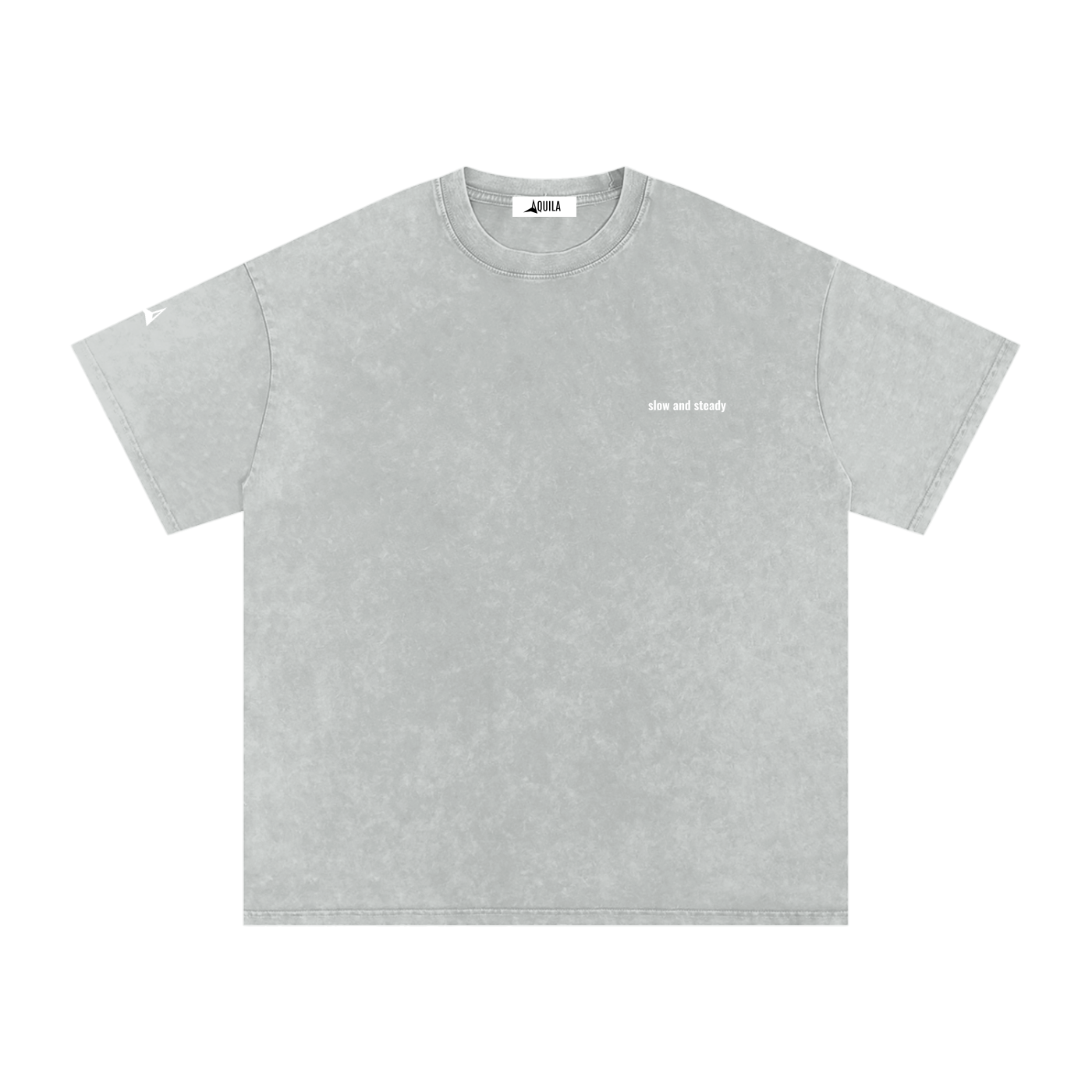 'Tortoise' Washed Oversized Cotton T-Shirt