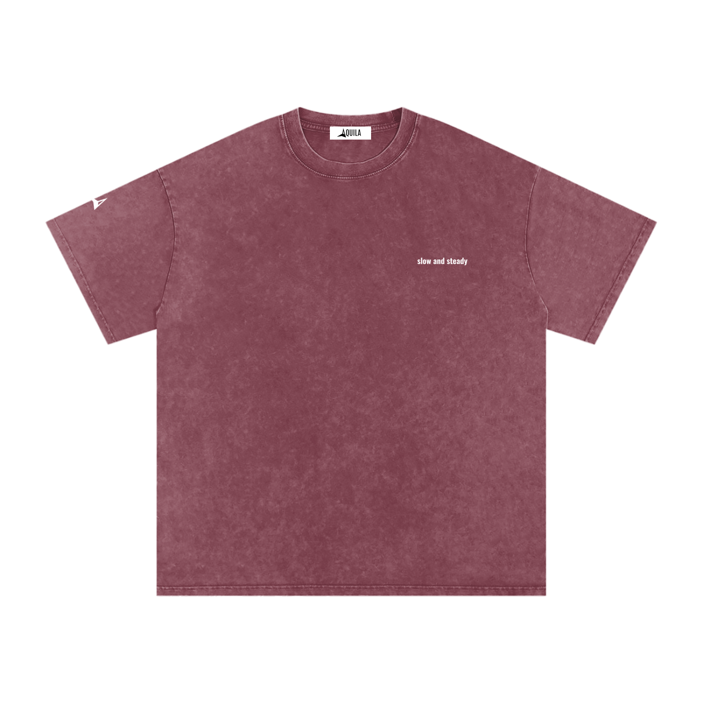 'Tortoise' Washed Oversized Cotton T-Shirt